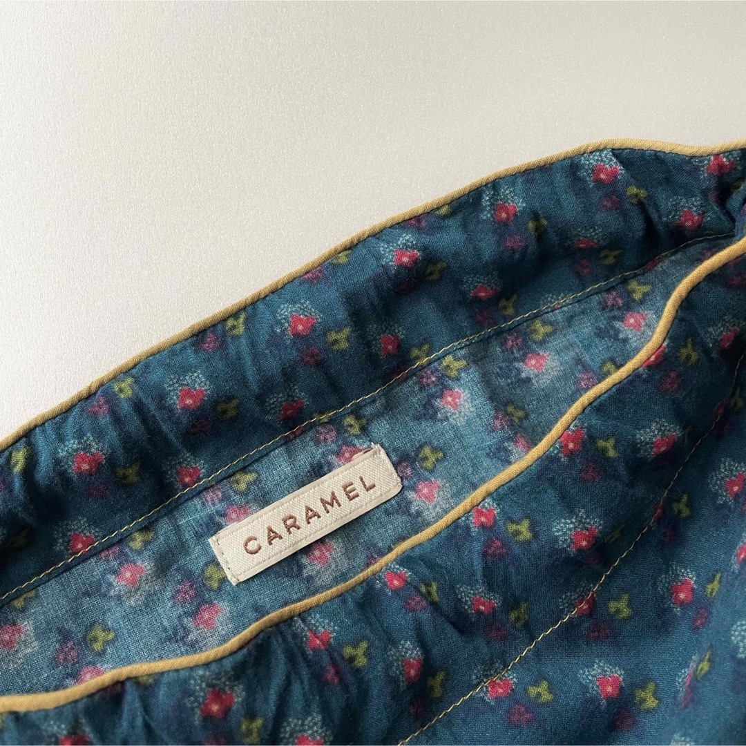 Caramel baby&child - CARAMEL 花柄 ナップサック リュック 巾着