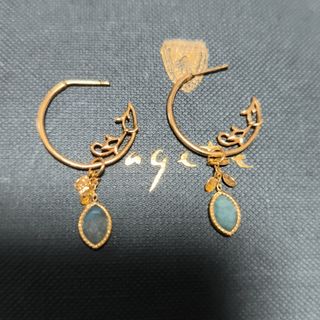 agete - agete K10 ターコイズ ピアスチャームの通販 by jKK14 プロフ