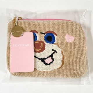 FEILER - LOVERARY BY FEILER◇ドアップテディガール◇L字ポーチ◇新品