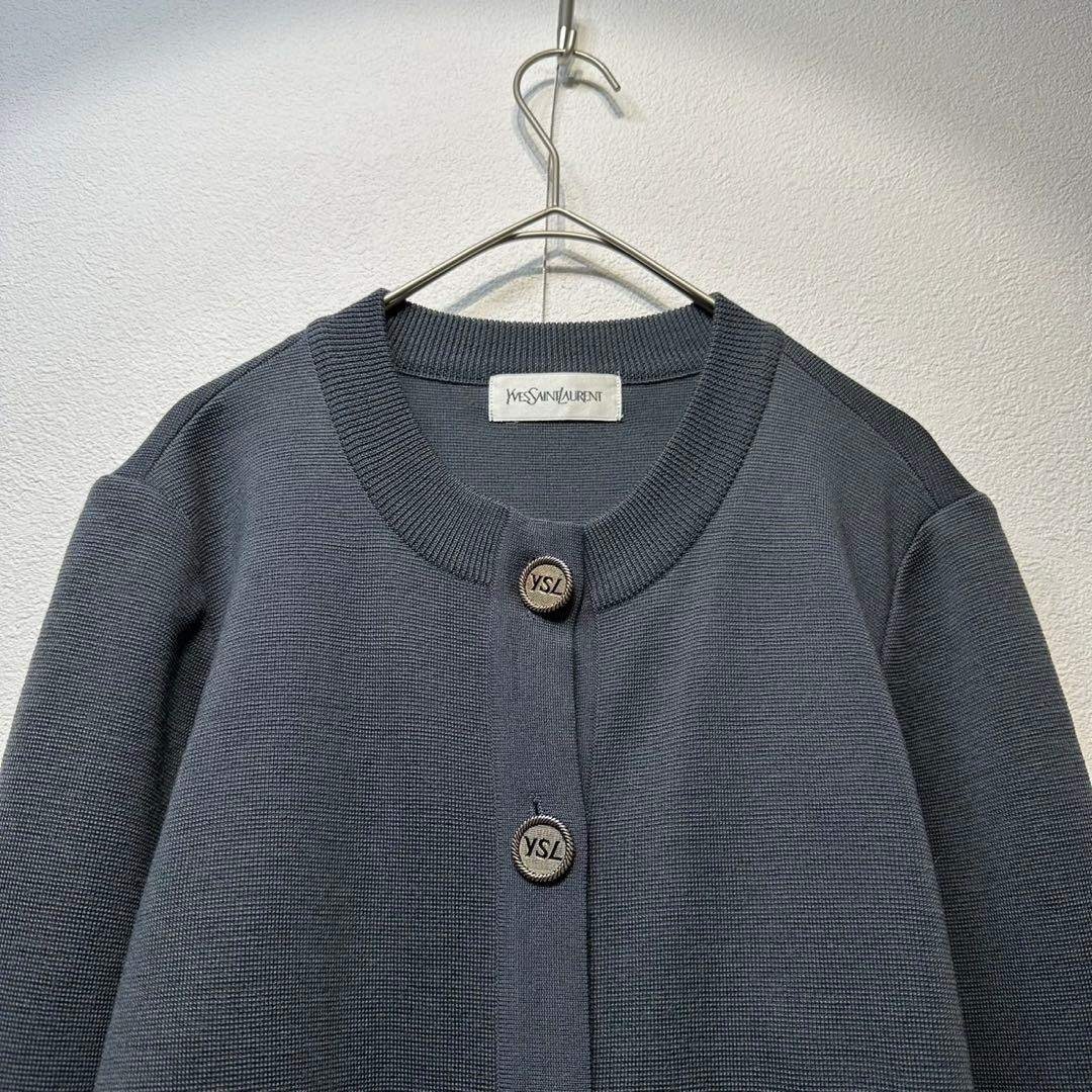 Yves Saint Laurent - 希少 イヴサンローラン 上質 ウール 金ボタン