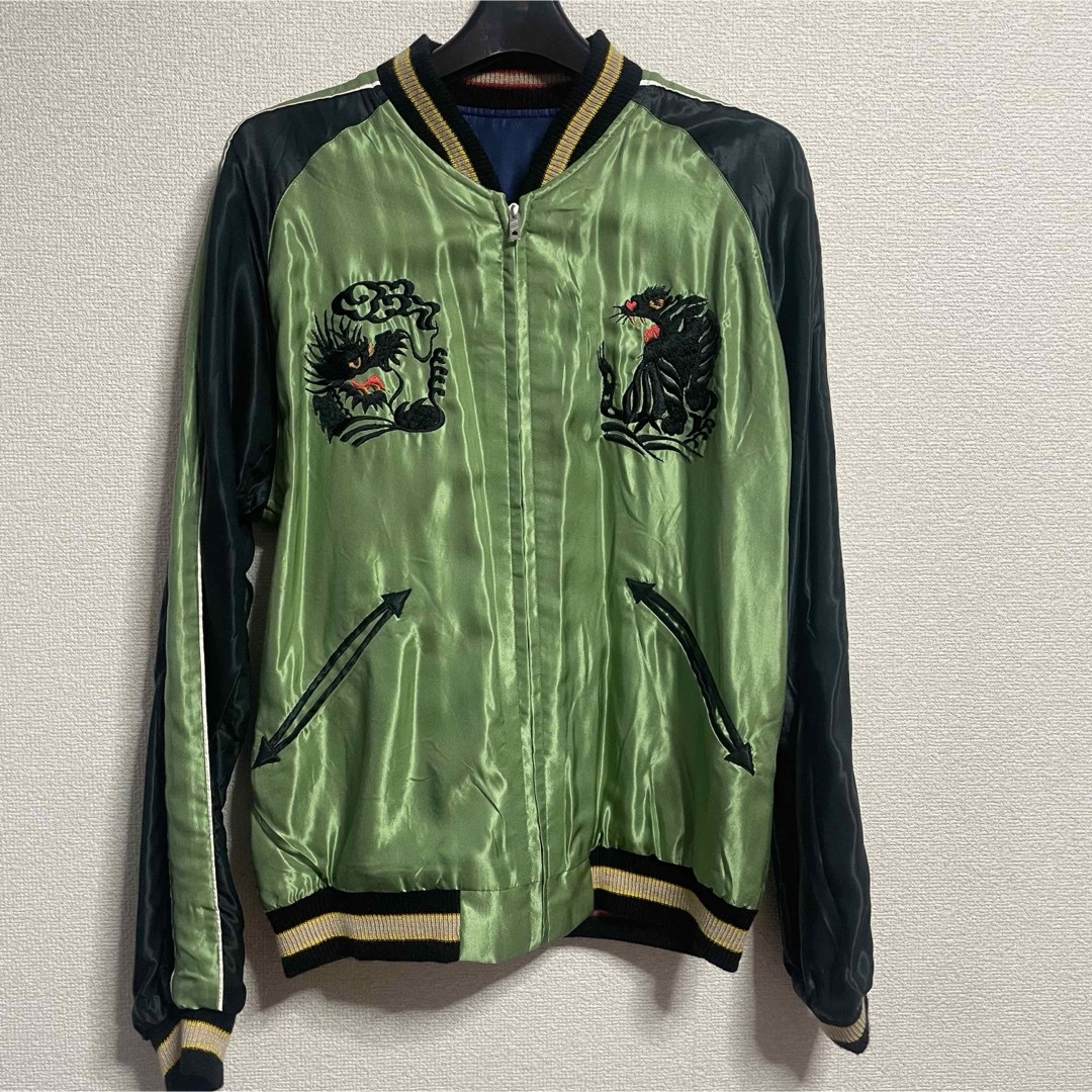 Talor Toyo - 【新品】テーラー東洋 スカジャン 黒龍×鷲と日本地図/M