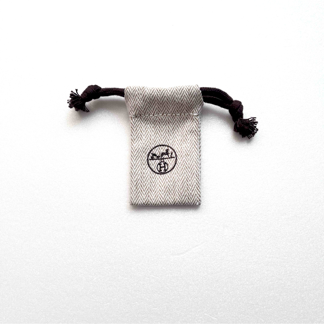 HERMES - HERMES エルメス 7.5 × 4.5 バックル 小物 巾着 保存袋の通販