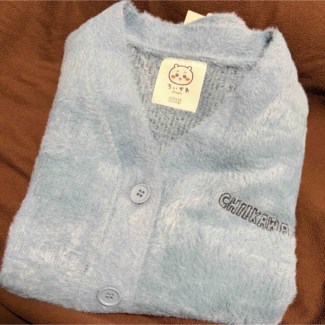 LOWRYS FARM - ちいかわ ニットカーディガン ハチワレ ローリーズ