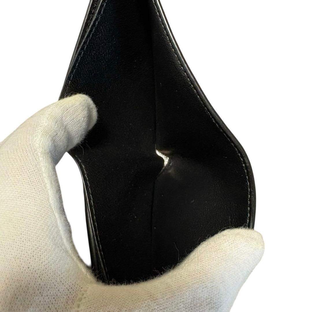 BALENCIAGA - 希少 未使用級 バレンシアガ 二つ折り財布 シワ加工