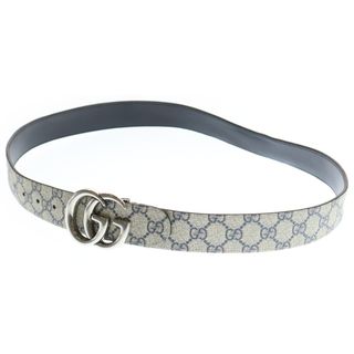 GUCCI - グッチ GUCCI レザーベルト Gマーク バックル付き 85・34