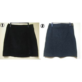 MA＊RS - MARS ラメ ツイード プリーツ ガーター スカパン ミニ