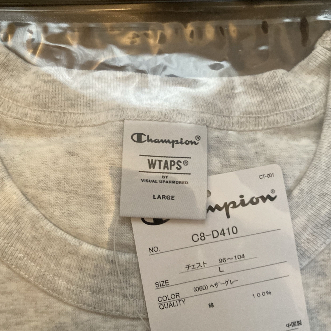 W)taps - 新品 WTAPS ACADEMY LS CHAMPION ASH GRAY Lの通販 by e