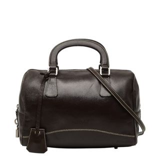 PRADA - 本物 プラダ PRADA キャンバス ミニ ボストンバッグ