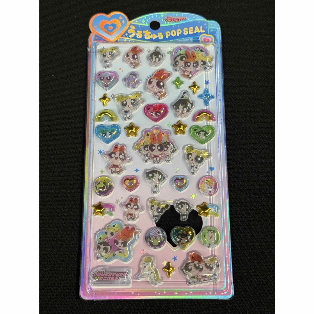 CRUX - 正規品 うるちゅるポップシール パワーパフガールズ 全員集合の