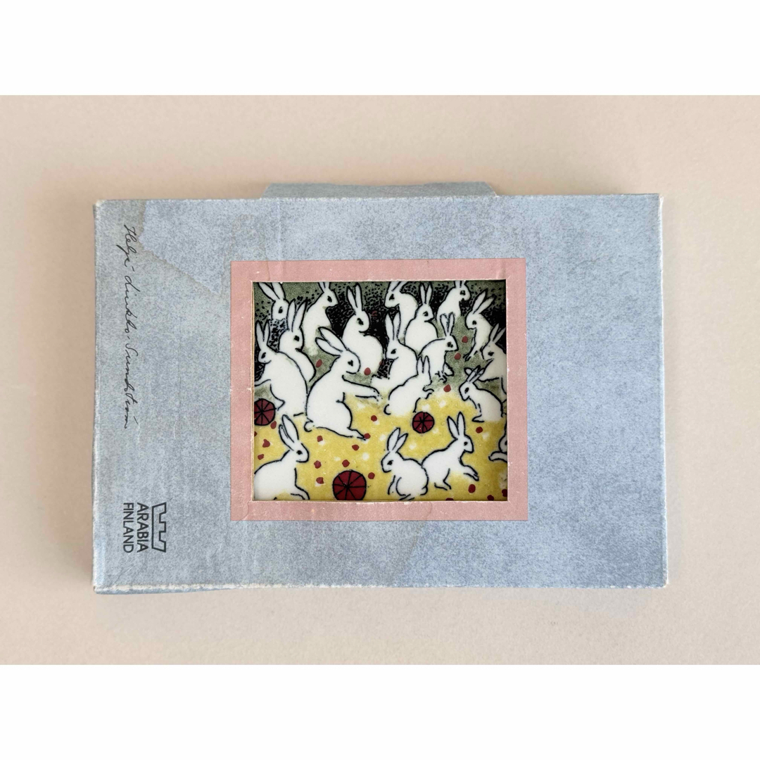 ARABIA - Teamed Up 集合写真 2002年 箱付き アラビア ヘルヤ 陶板画の