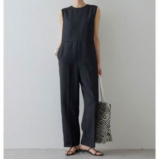 nest Robe - ネストローブ♡ブラックリネン起毛オーバーオールの通販