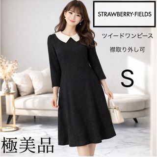 STRAWBERRY-FIELDS - ストロベリーフィールズ 千鳥格子ワンピースの
