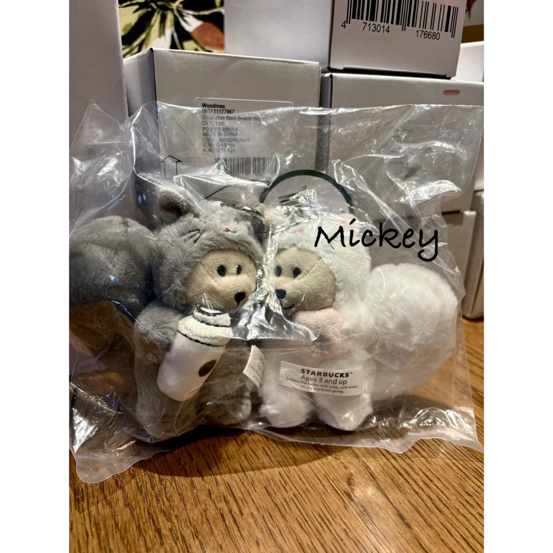 Starbucks Coffee - 台湾 スターバックス 26 '桜 猫 ペア ペアリスタ