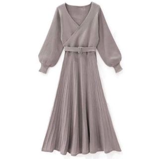 Darich - darich バックリボンフラワーレースティアードロングドレス