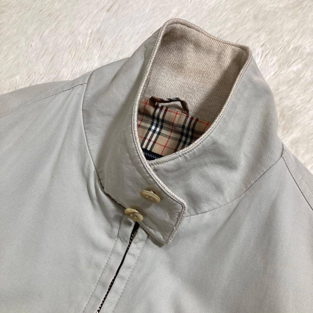BURBERRY - 90s バーバリーズ ハリントンジャケット コットン ノバ
