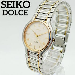 SEIKO - 【稼働・新品電池】 SEIKO ドルチェ 腕時計 コンビカラー