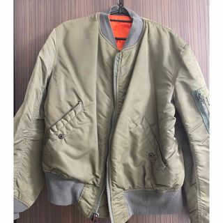 ALPHA INDUSTRIES - 60年代 scovill zipper vintage MA-1の通販 by