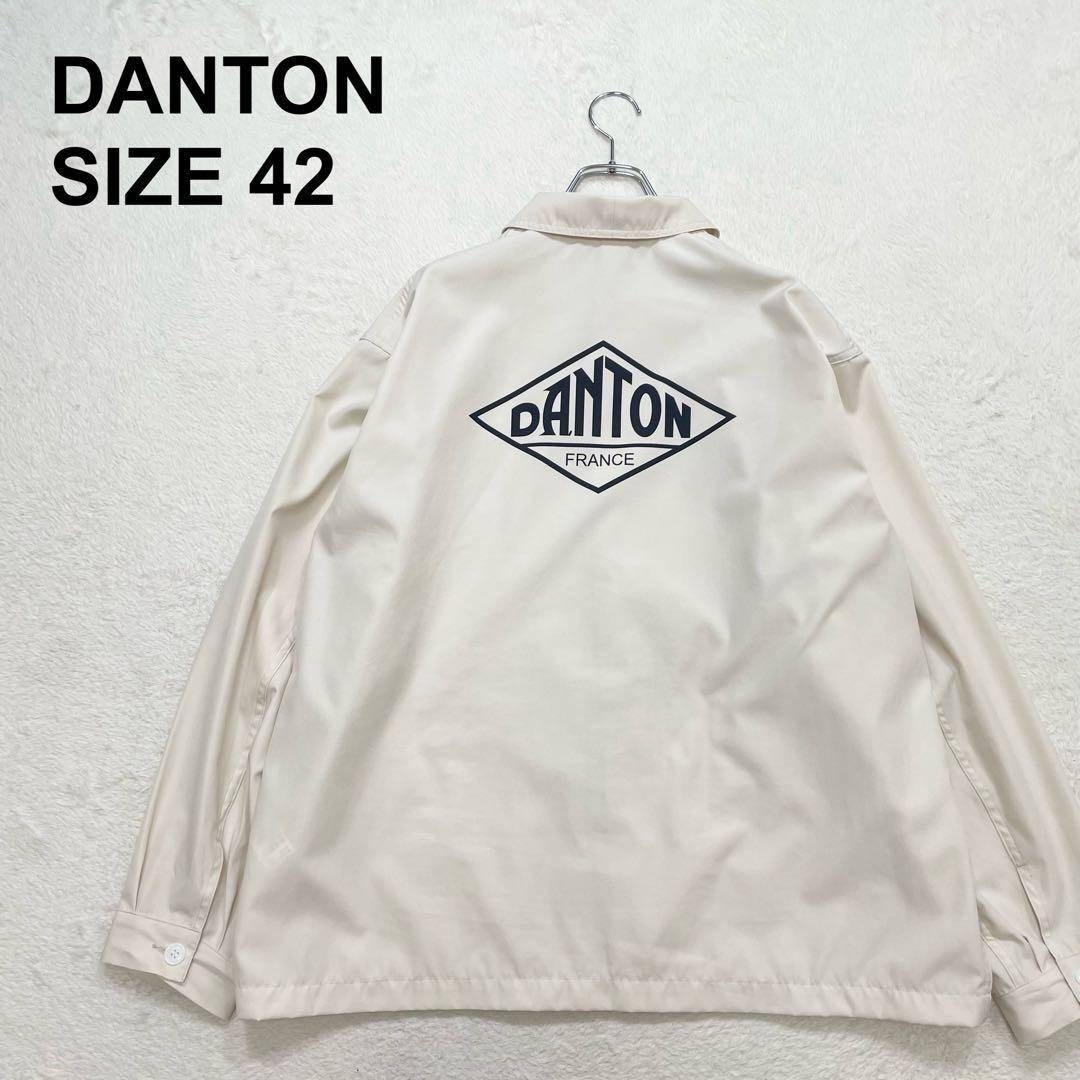 DANTON - ダントン バックロゴカバーオール コーチジャケット ワーク