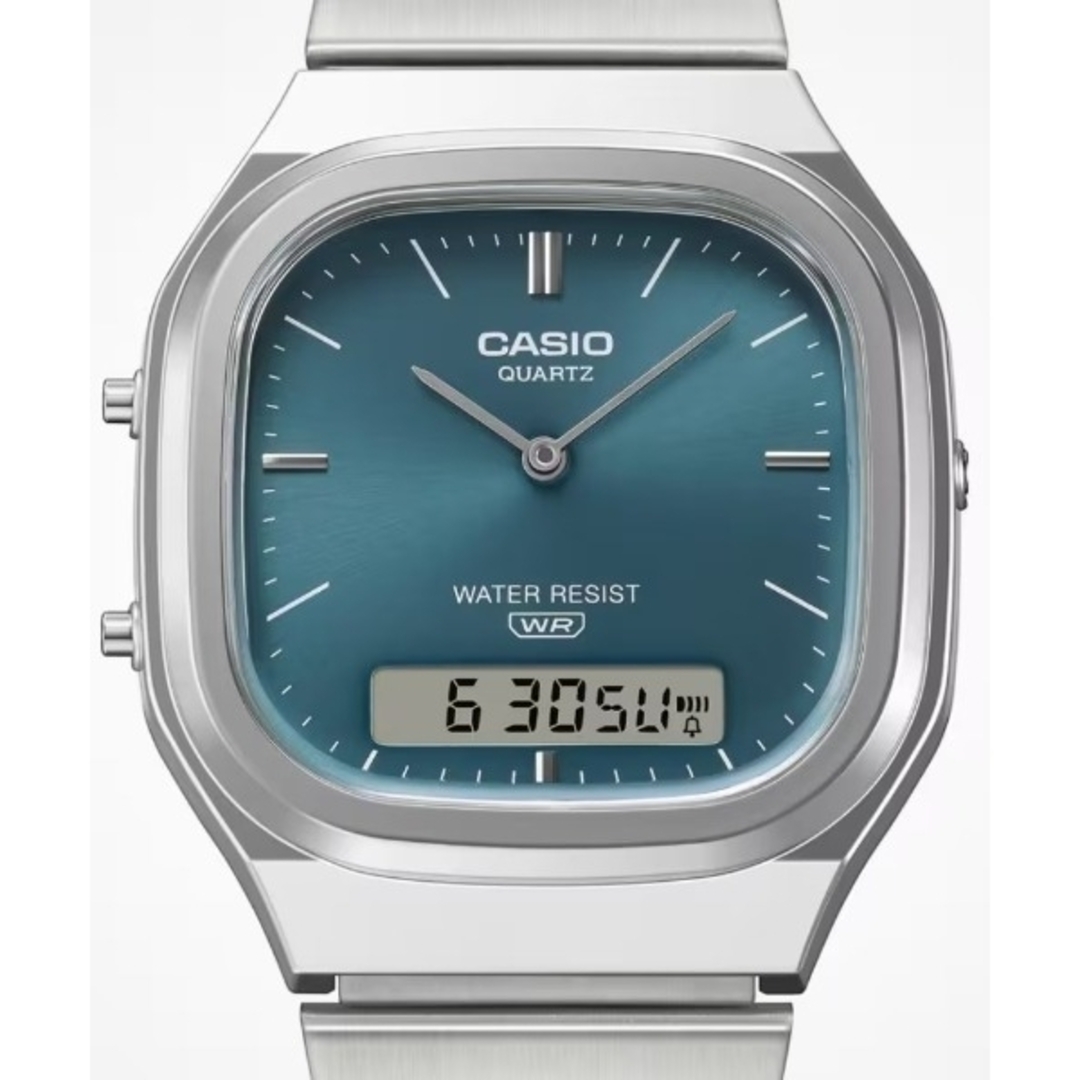 CASIO - 【新品】 カシオ AQ-240E-3AJF 希少 ブルーグリーン 国内正規