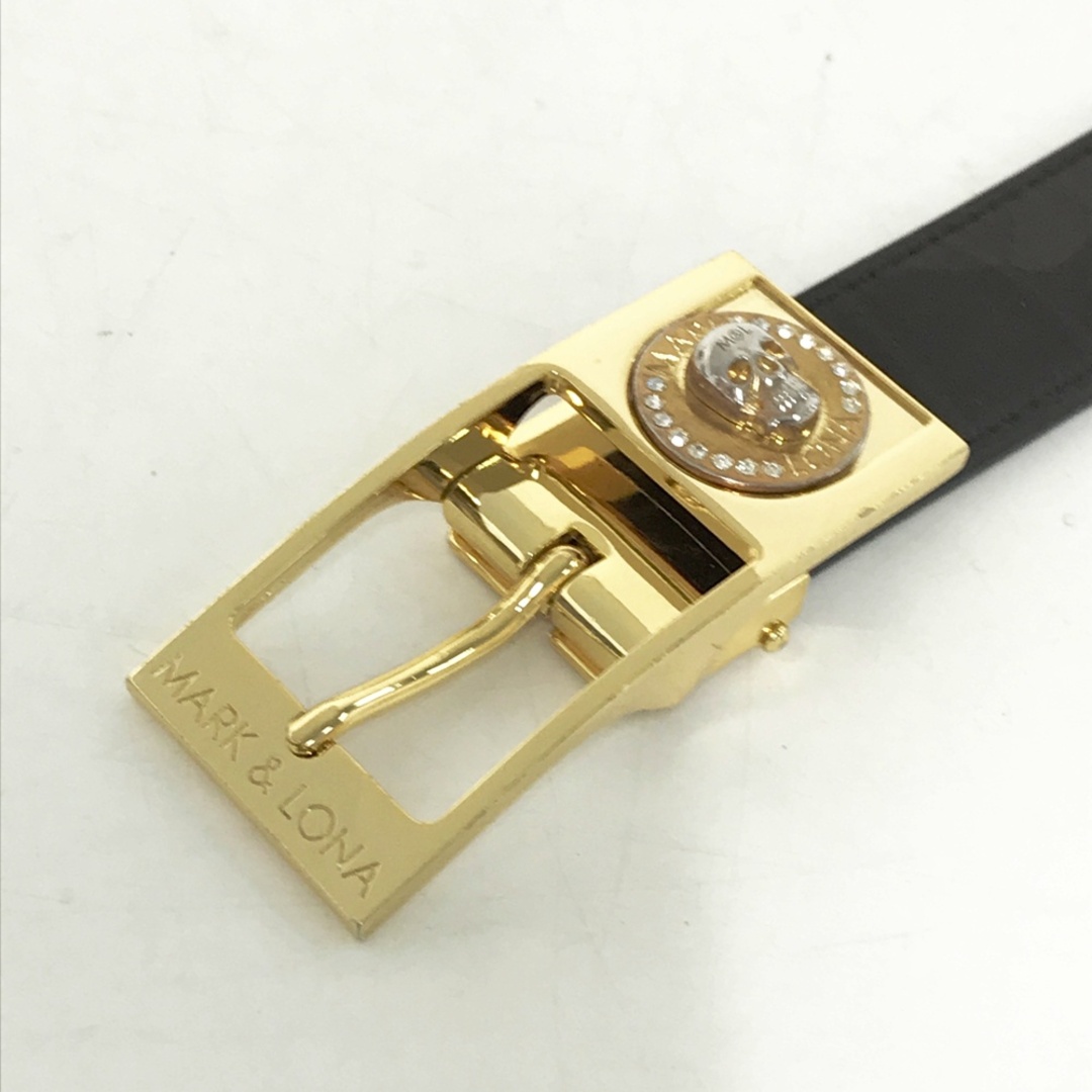 MARK&LONA マークアンドロナ リバーシブルベルト ブラック系