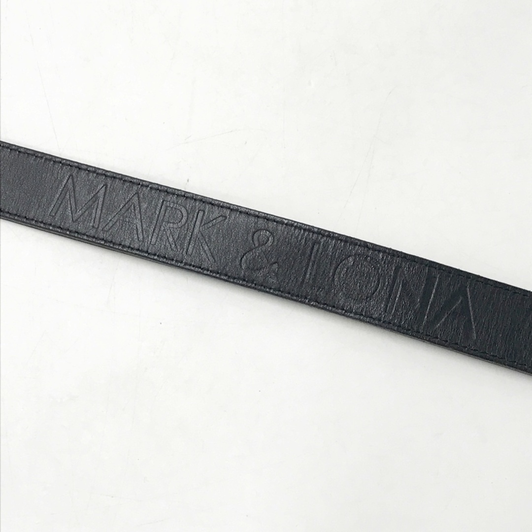 MARK&LONA マークアンドロナ リバーシブルベルト ブラック系