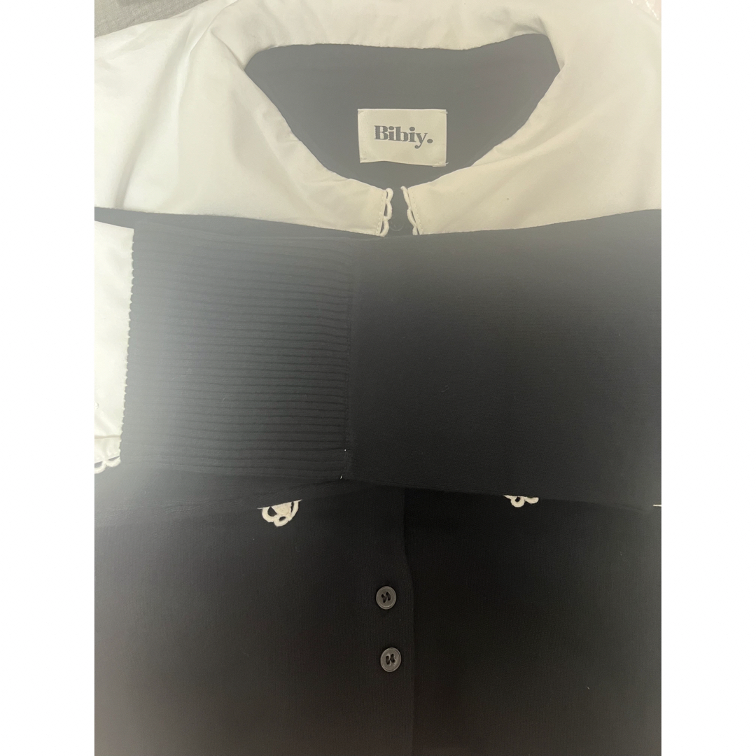 Bibiy PATTY PILGRIM TOP ブラック ビビィ カーディガンの通販 by
