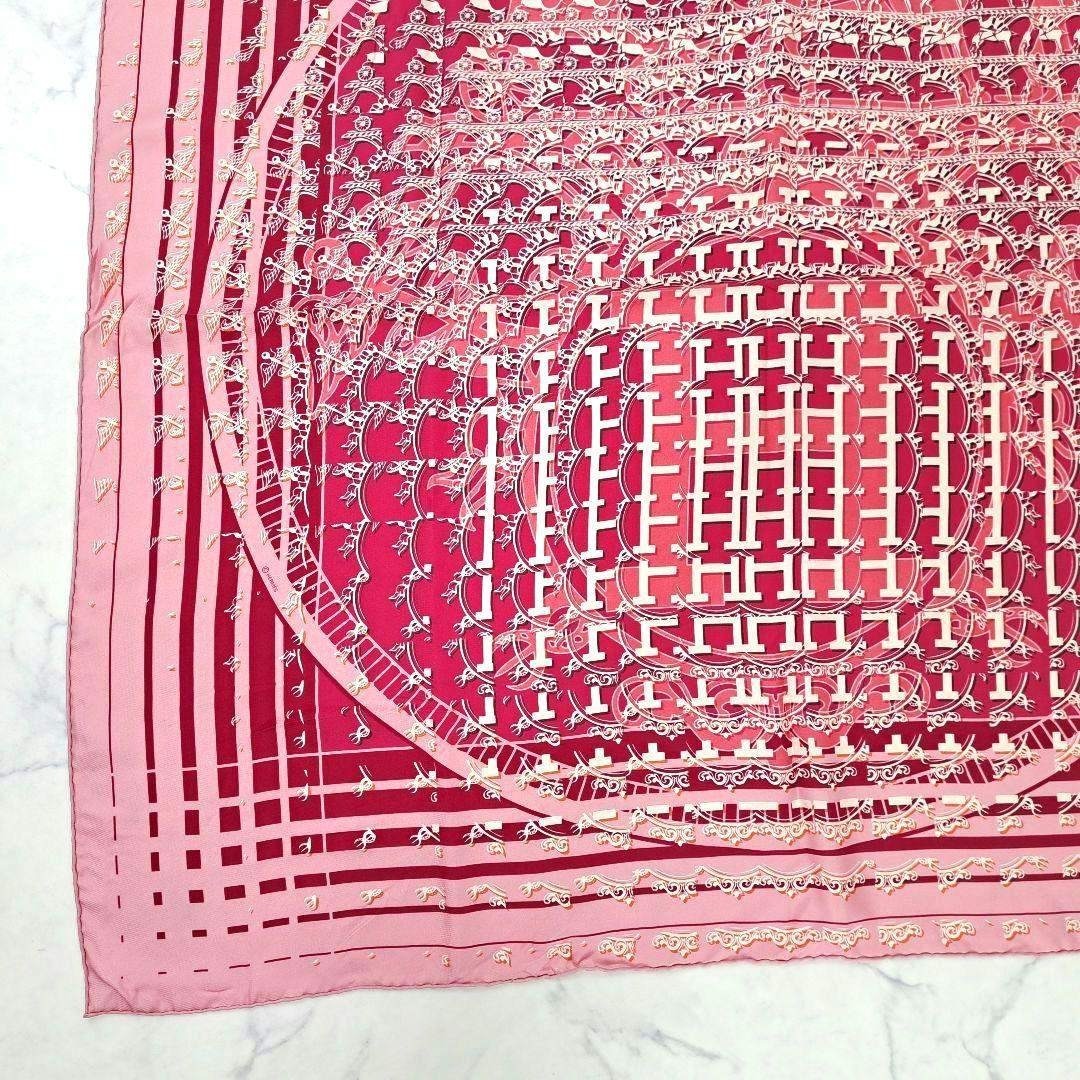 HERMES - 美品☆HERMES 銀座10周年記念 限定品 カレ 90 スカーフ