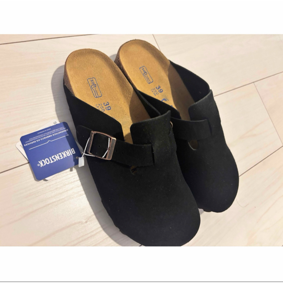 BIRKENSTOCK - 未使用 ビルケンシュトック ボストン ブラック 39ナロー