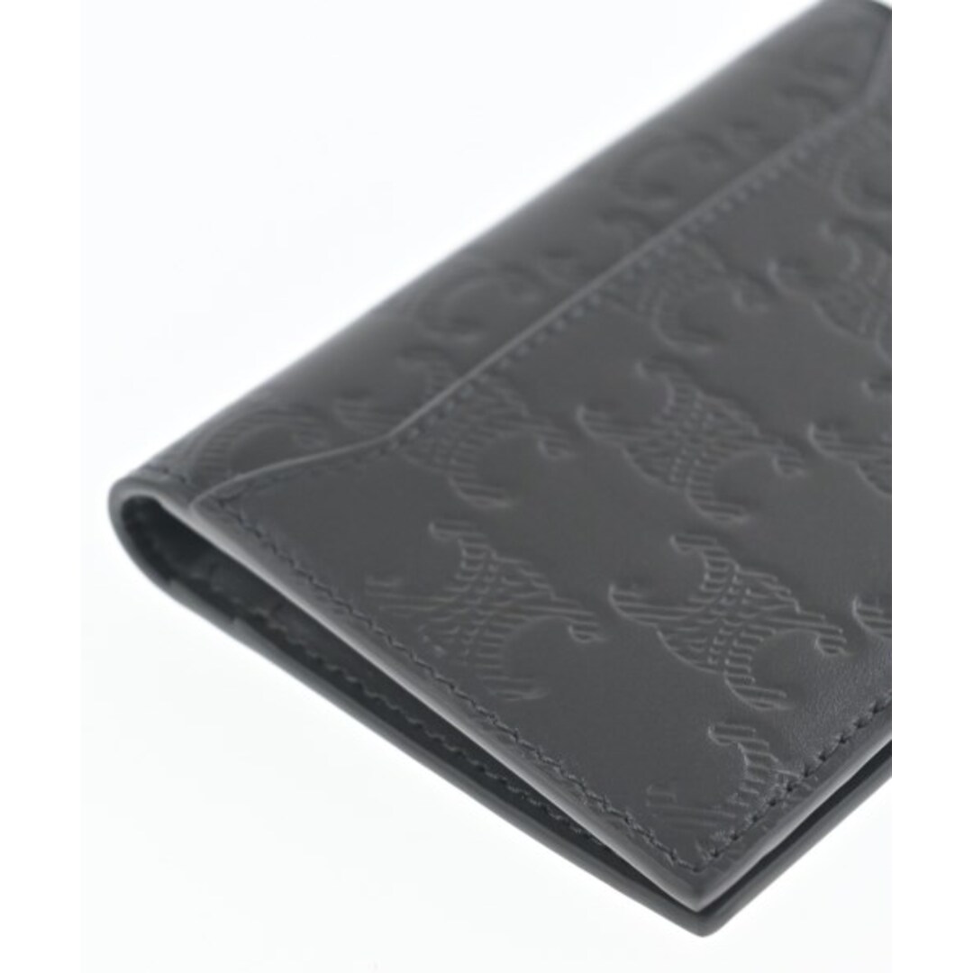 CELINE - CELINE セリーヌ カードケース グレー 【古着】【中古