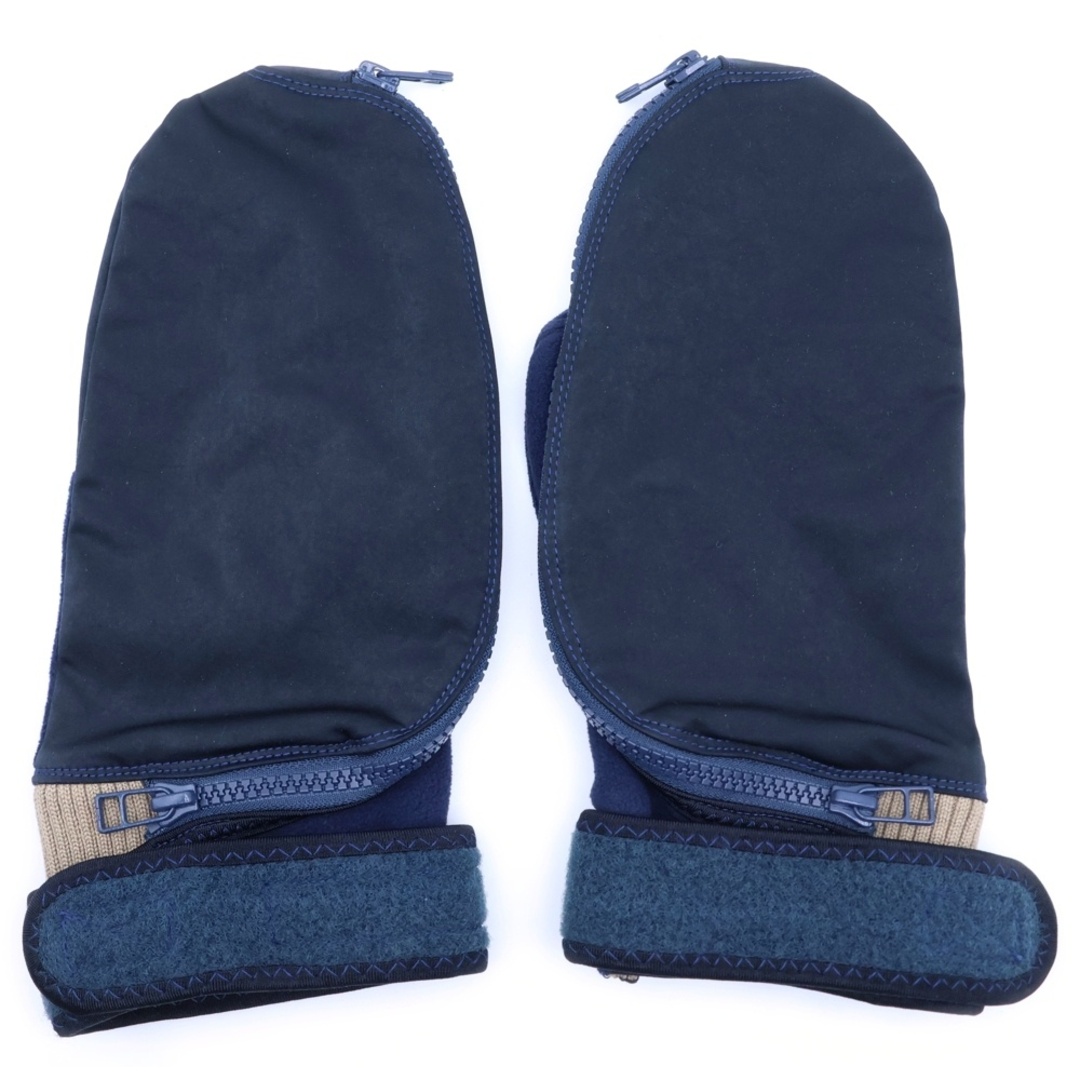 meanswhile ミーンズワイル ジップポケット付き ミトングローブ