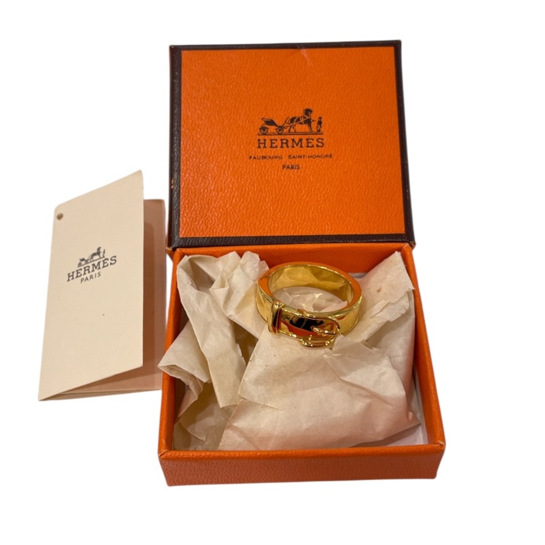 HERMES - エルメス HERMES サンチュール スカーフリング ゴールド