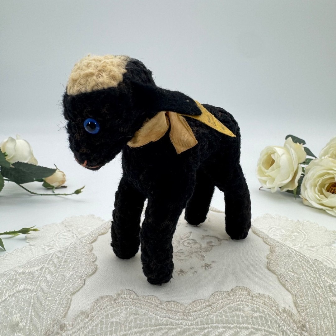 Steiff - シュタイフ☆Swapl Persian Lamb☆ペルシャラムのスワプル/黒