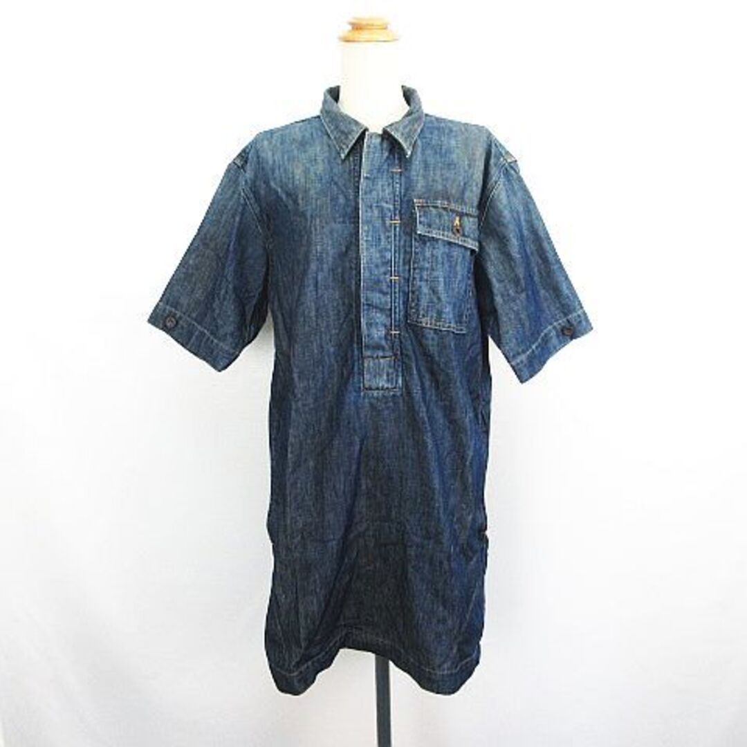 POLO RALPH LAUREN - ポロ ラルフローレン デニム ワンピース 五分袖