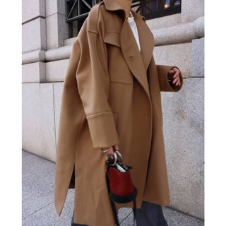 Curensology - Curensology カレンソロジー ピーチトレンチコートの