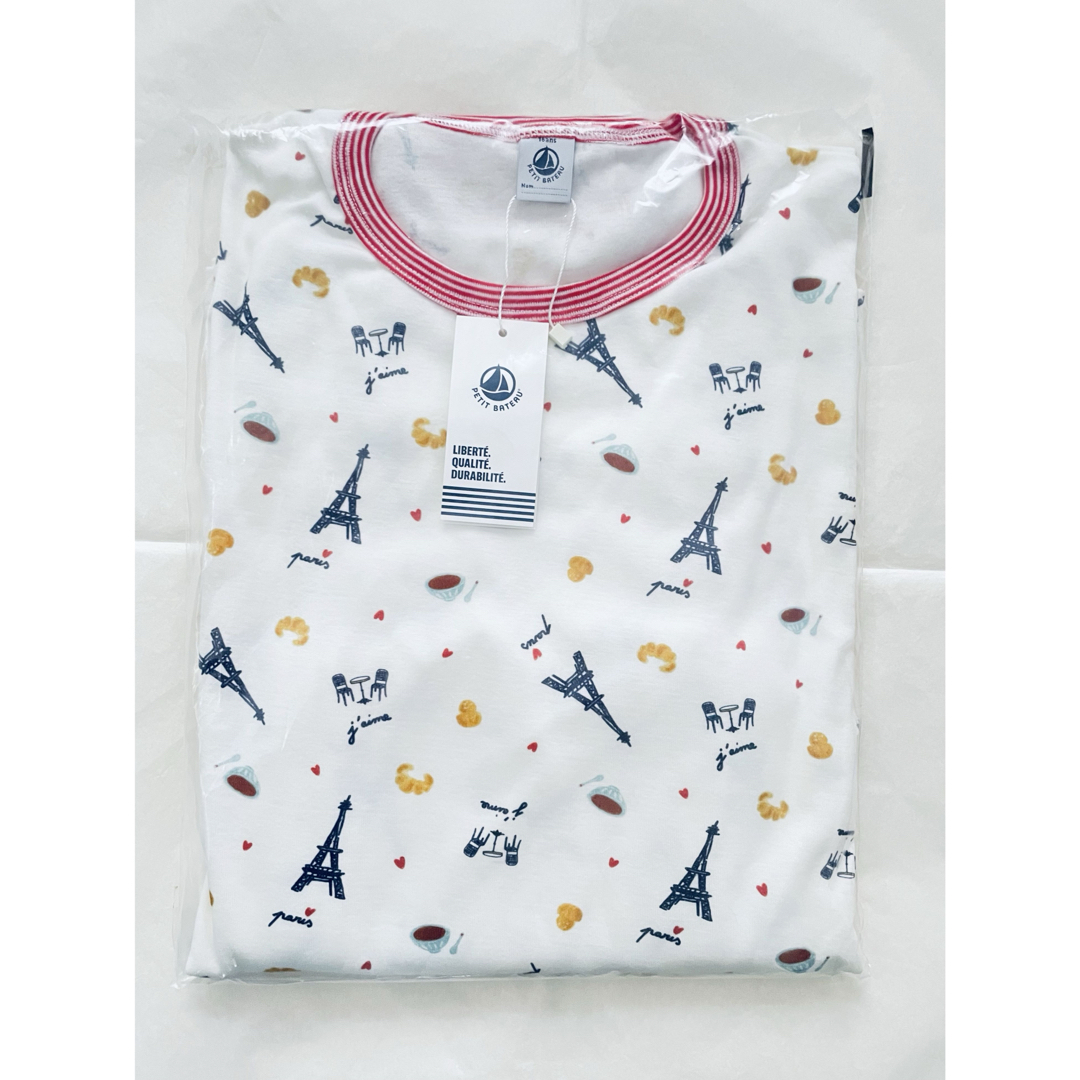 PETIT BATEAU - 新品 未使用 プチバトー レディース M 長袖 パジャマ