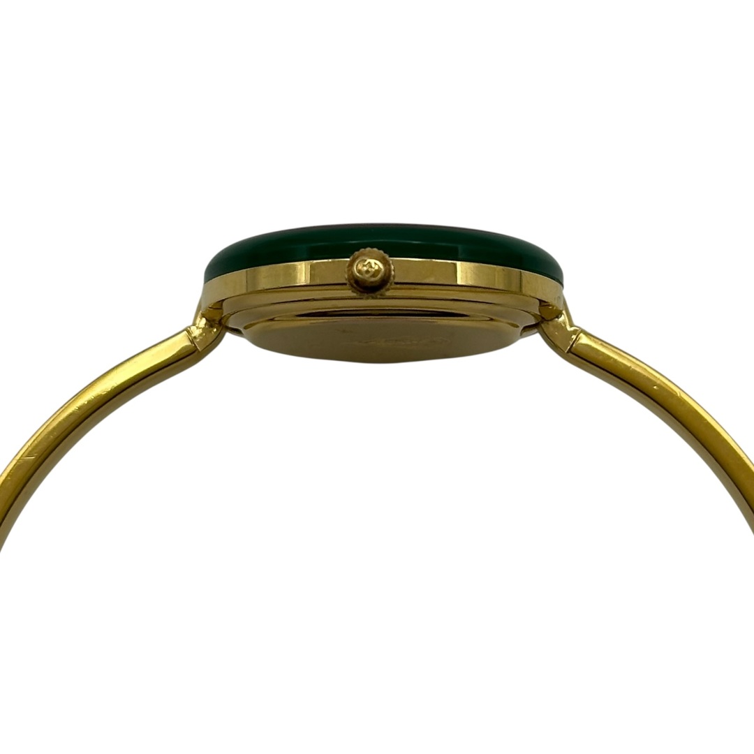 GUCCI - グッチ GUCCI チェンジベゼル 46338 ホワイト ゴールドプレー