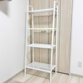 IKEA - 【廃盤品】IKEA 1番左のモルゲル MOLGER ベンチ 棚 木製ラック