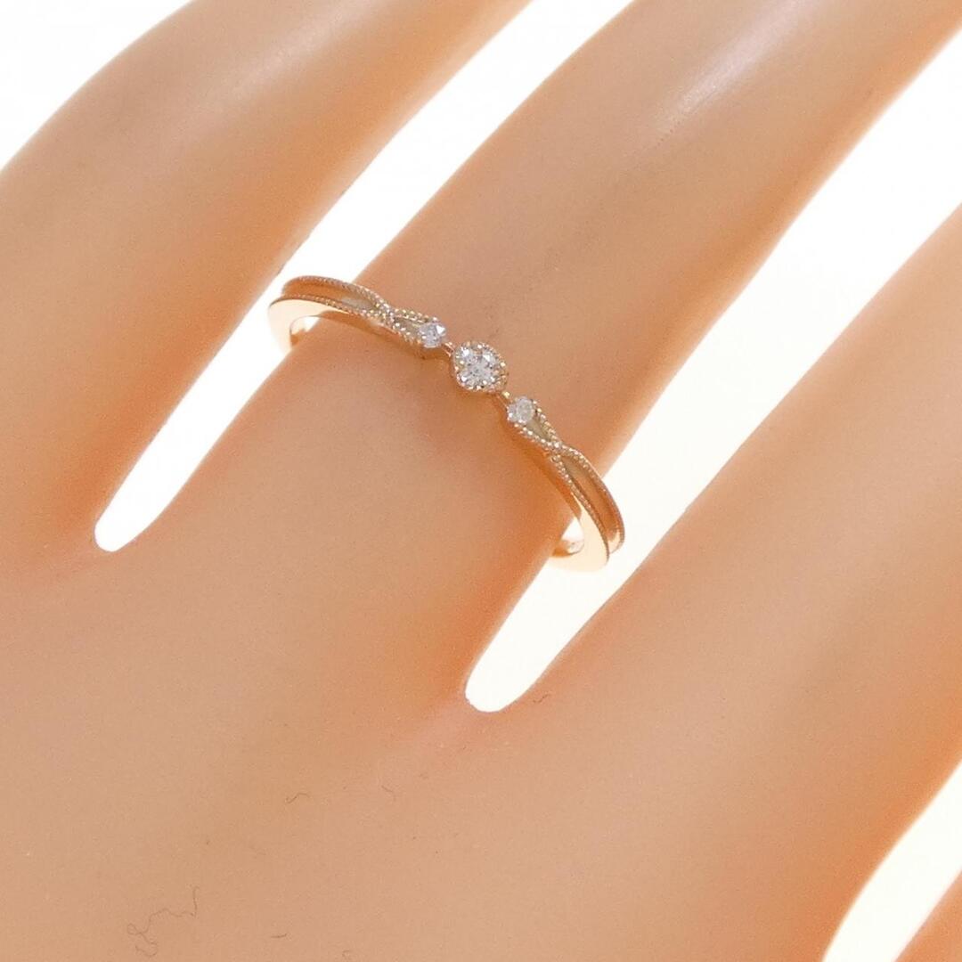 K10PG ダイヤモンド リング 0.04CTの通販 by KOMEHYO ONLINE ラクマ店