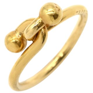 Tiffany & Co. - ティファニー ラブリング イエローゴールド 11号の