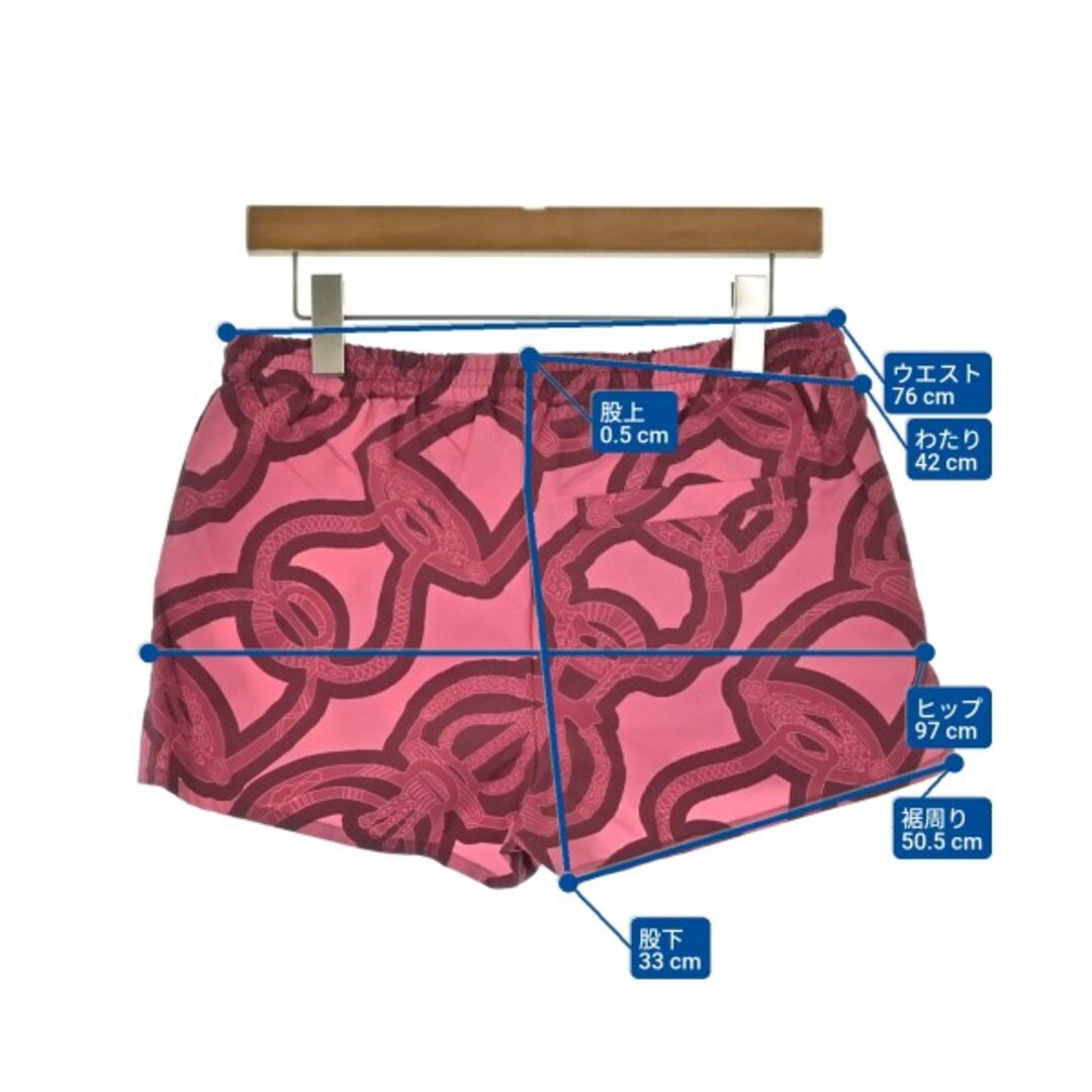 HERMES - HERMES エルメス ショートパンツ XS ピンク 【古着】【中古