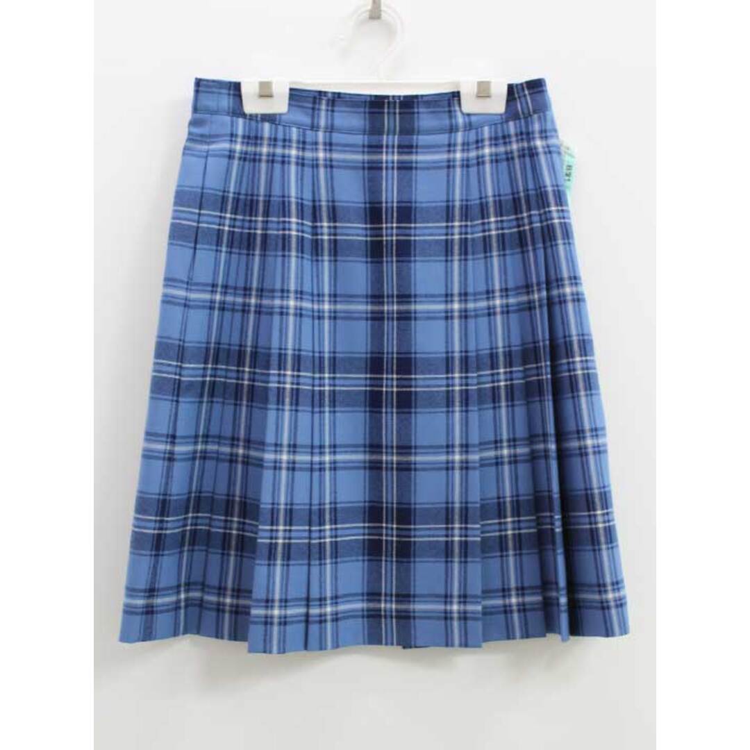 BURBERRY - バーバリー プリーツスカート 160cm キッズ 女児 ブルー×紺