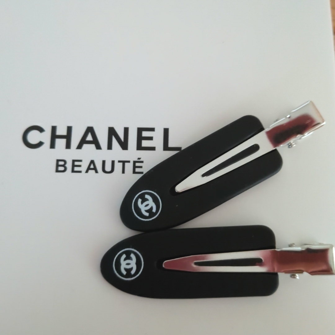 CHANEL - シャネル ヘアピン 2本セット ブラックの通販 by リュウ