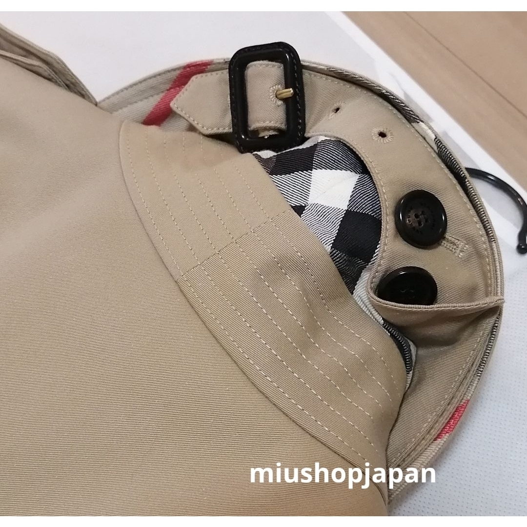 BURBERRY - 本物上質○34サイズ BURBERRY バーバリー トレンチコート