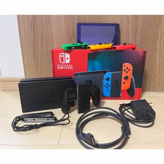 Nintendo Switch - 画面傷あり 任天堂スイッチの通販 by まーぶる's