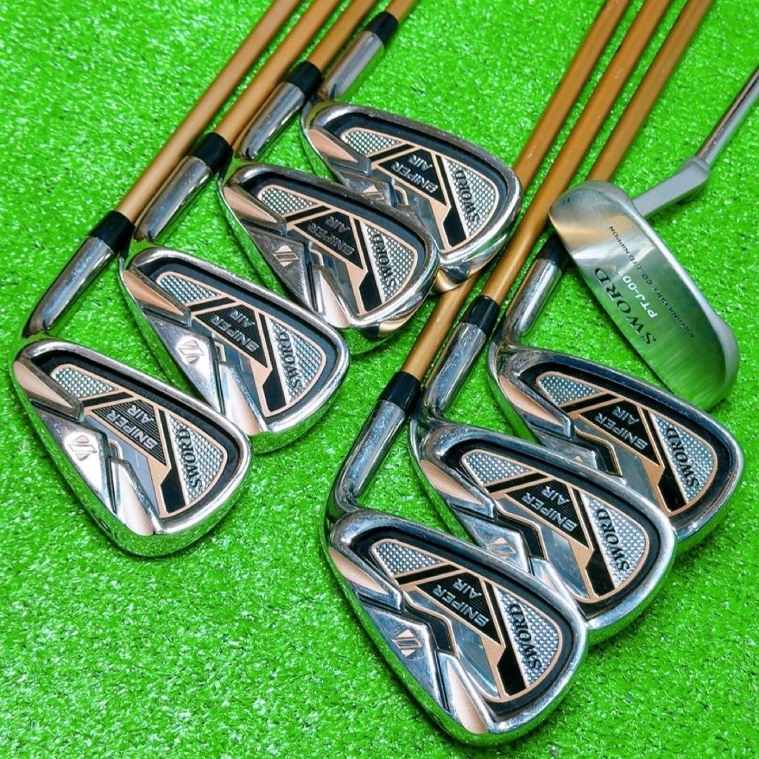 カタナ スウォード スナイパーエアー ゴルフクラブセット 豪華13本 右