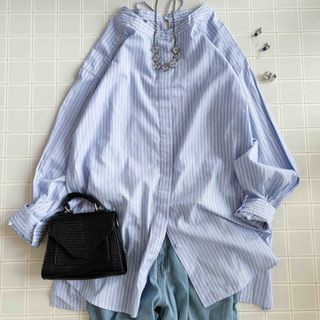 MADISONBLUE - MADISON BLUE ◇ アルパカ混七分袖シャツの通販 by