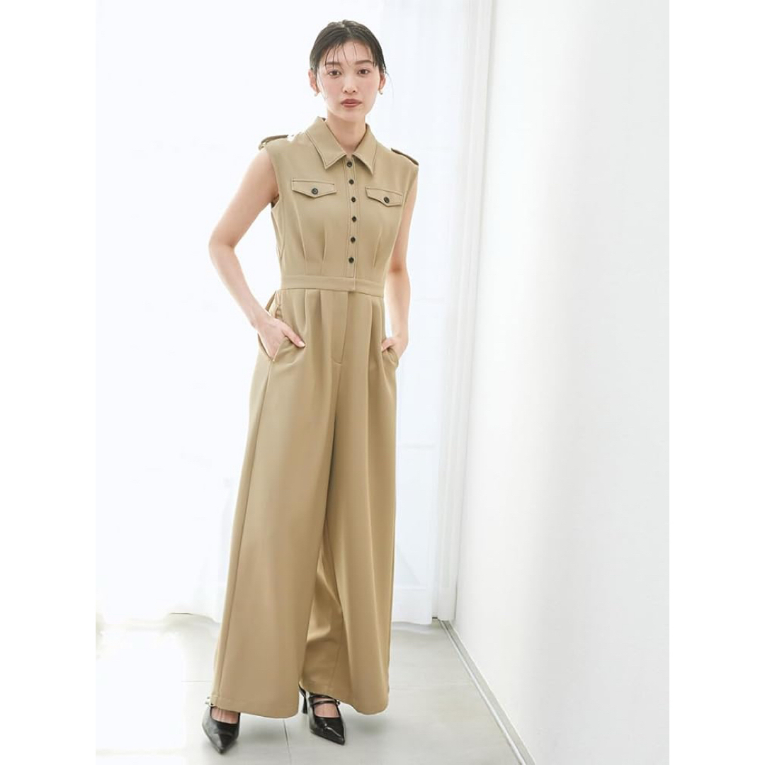 SNIDEL - 新品 人気完売 SNIDEL トレンチディテールオールインワン 0