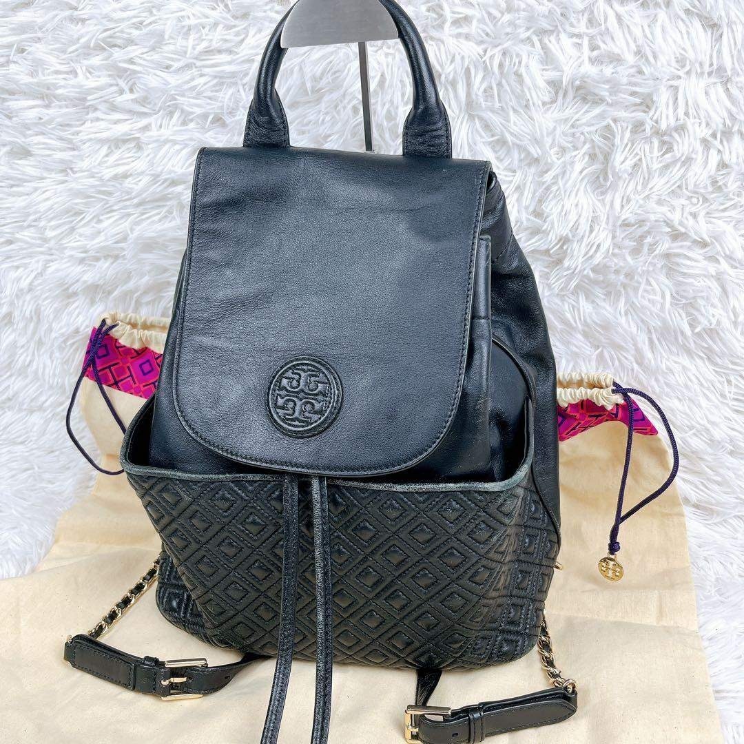 Tory Burch - トリーバーチ フレミング リュック レザー キルティング