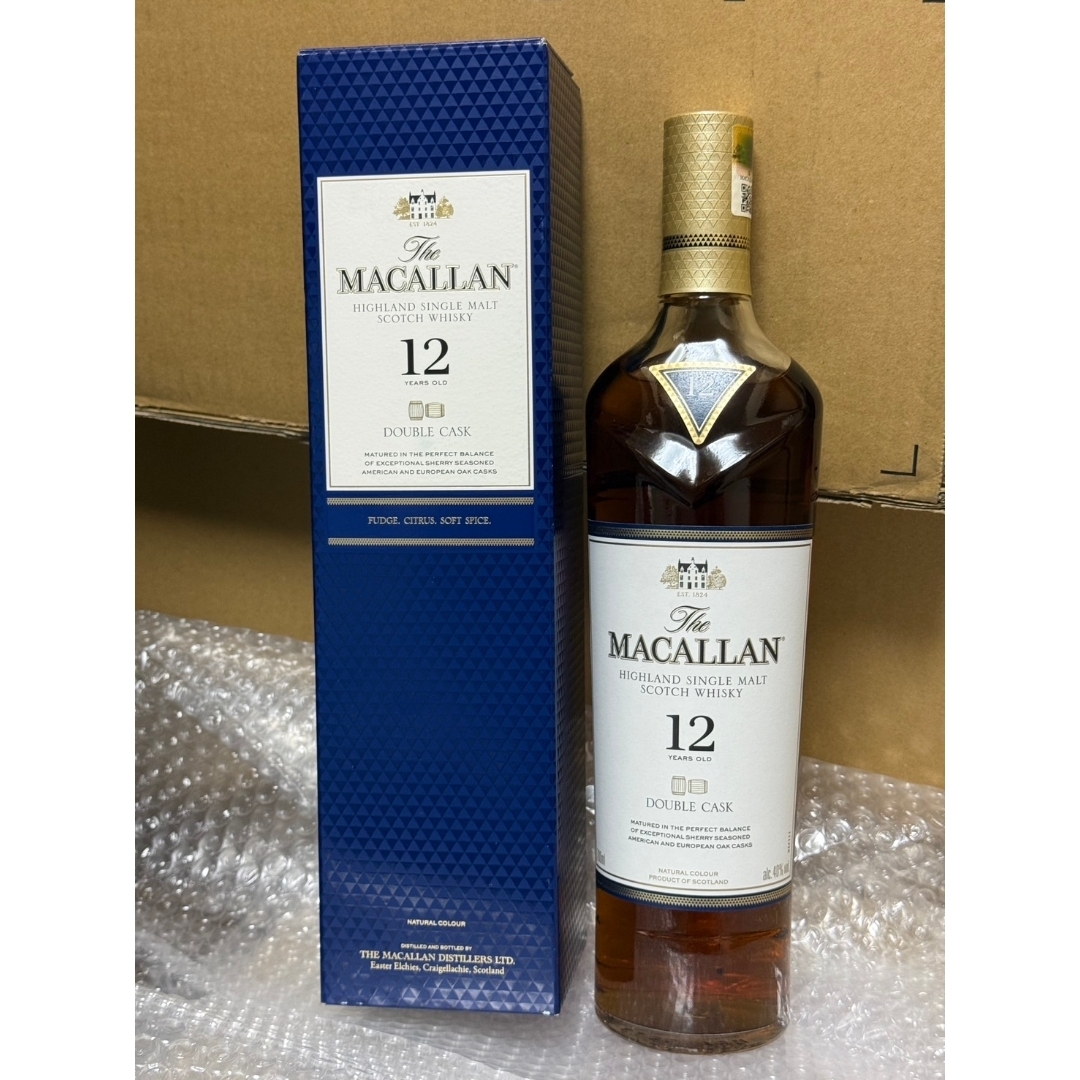 マッカラン - マッカラン12年 ダブルカスク 箱あり 新品の通販 by