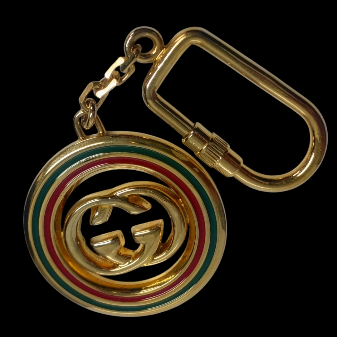 GUCCI - GUCCI グッチ シェェリーライン ビンテージ GGキーリング